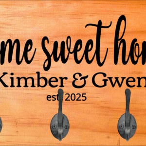 Wooden Wall Key Organizer